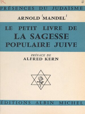 cover image of Le petit livre de la sagesse populaire juive